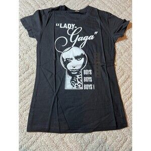 2009 Lady GaGa Boys Boys Boys! Medium T-Shirt Adult Telex New